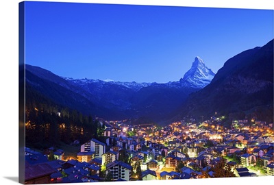 Valais, Swiss Alps, Switzerland, Zermatt, The Matterhorn