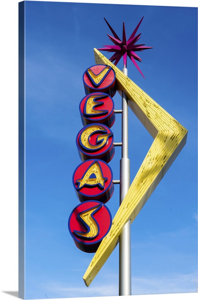 Vegas Sign, Downtown, Las Vegas, Nevada