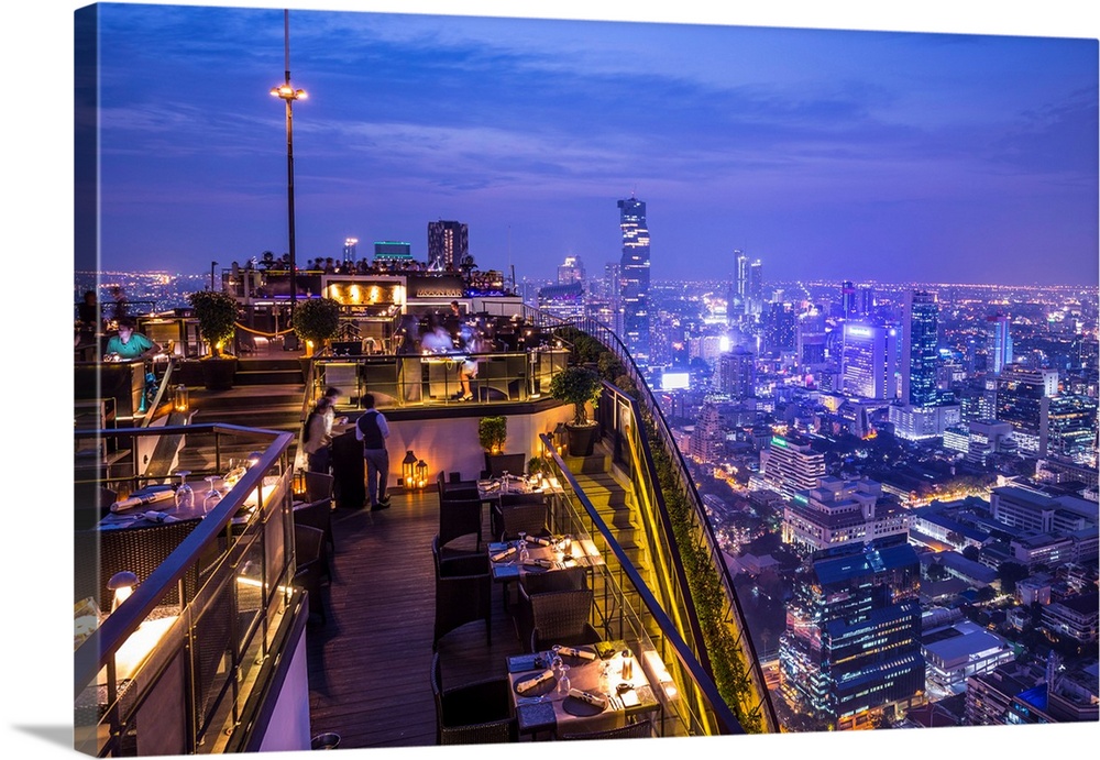 Vertigo Bar, Banyan Tree Hotel, Sathorn, Bangkok, Thailand