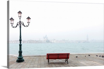 View From The Island Of Guidecca On San Marco, Venice, Veneto, Italy.