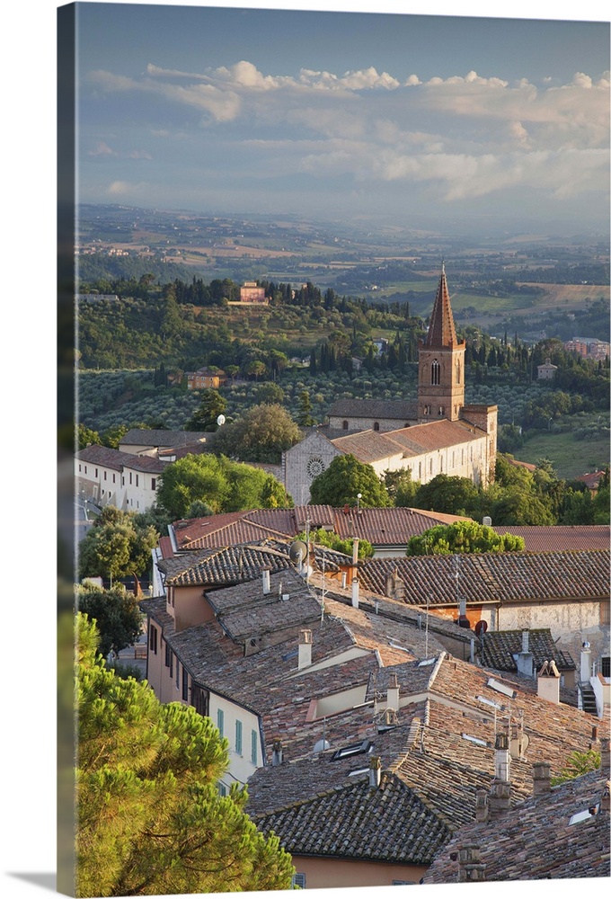 View of Church of Santa Giuliana, Perugia, Umbria, Italy