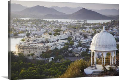 View of City Palace, Udaipur, Rajasthan, India