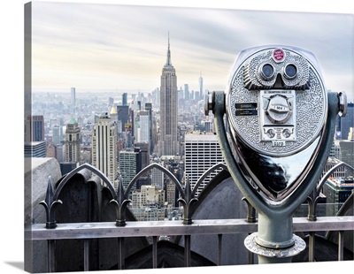 View Of Empire State Building, Skyline  Manhattan, New York City, New York