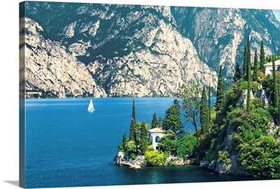 Villa near Malcesine, Lake Garda, Italy