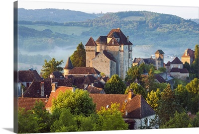 Village of Curemonte, Correze, Limousin, France