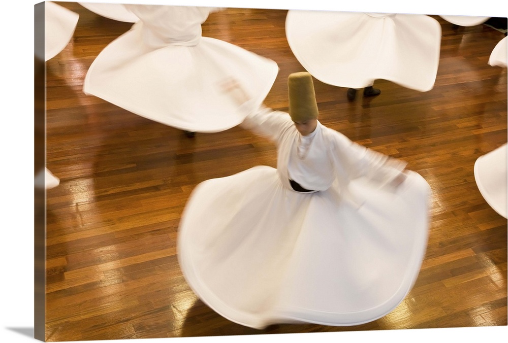 Whirling Dervishes, Istanbul. Turkey