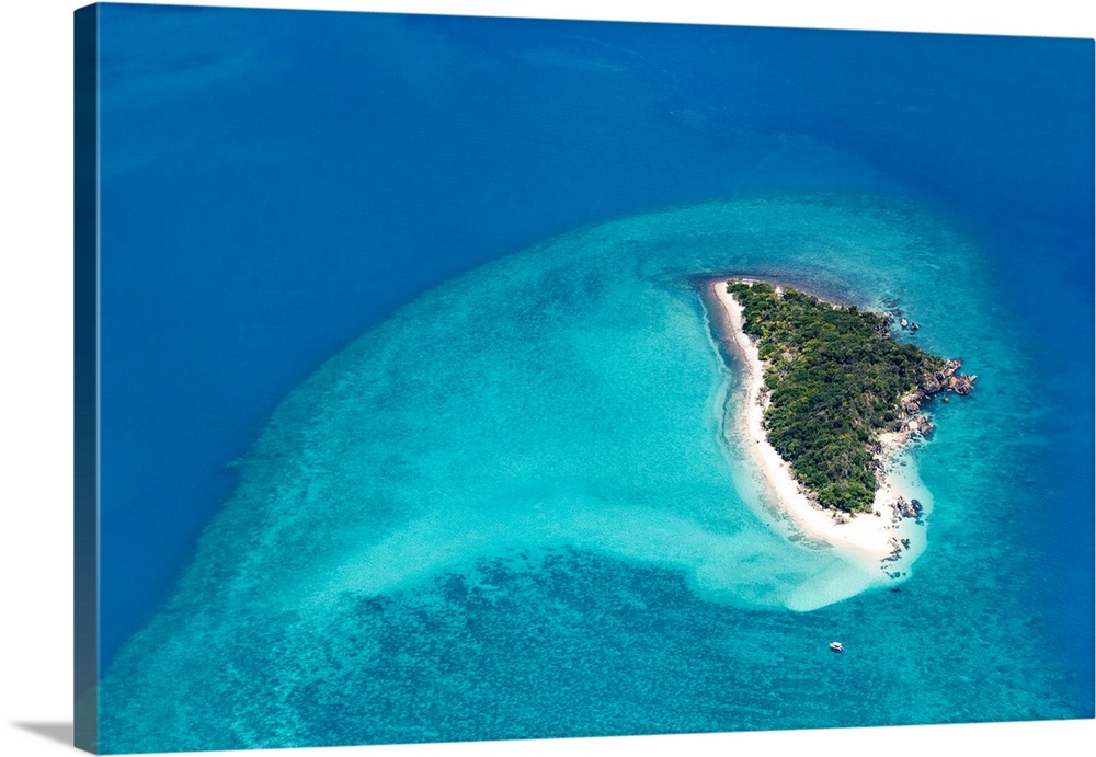 Whitsunday Islands, aerial view. Queensland, Australia.