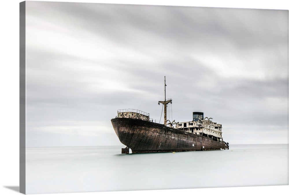 Wreck Of The Telamon, Near Arrecife, Lanzarote, Canary Islands, Spain
