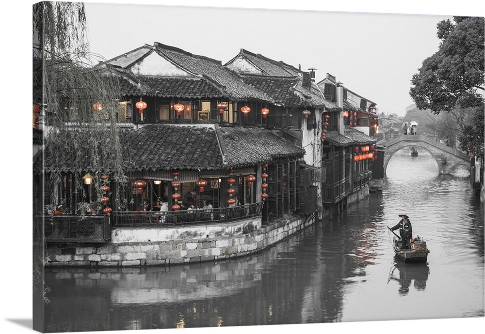 Xitang, Zhejiang Province, Near Shanghai, China.