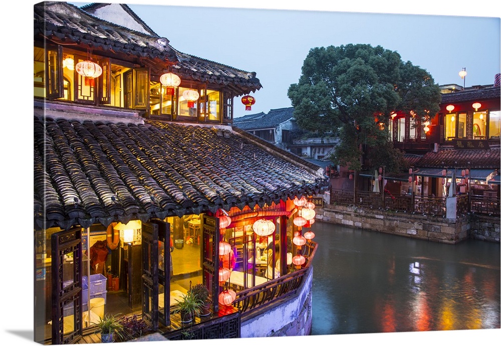 Xitang, Zhejiang Province, Near Shanghai, China.