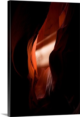 Light Shaft In Upper Antelope Canyon; Page, Arizona