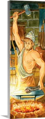 Hephaestus, (Greek), Vulcan (Roman), mythology