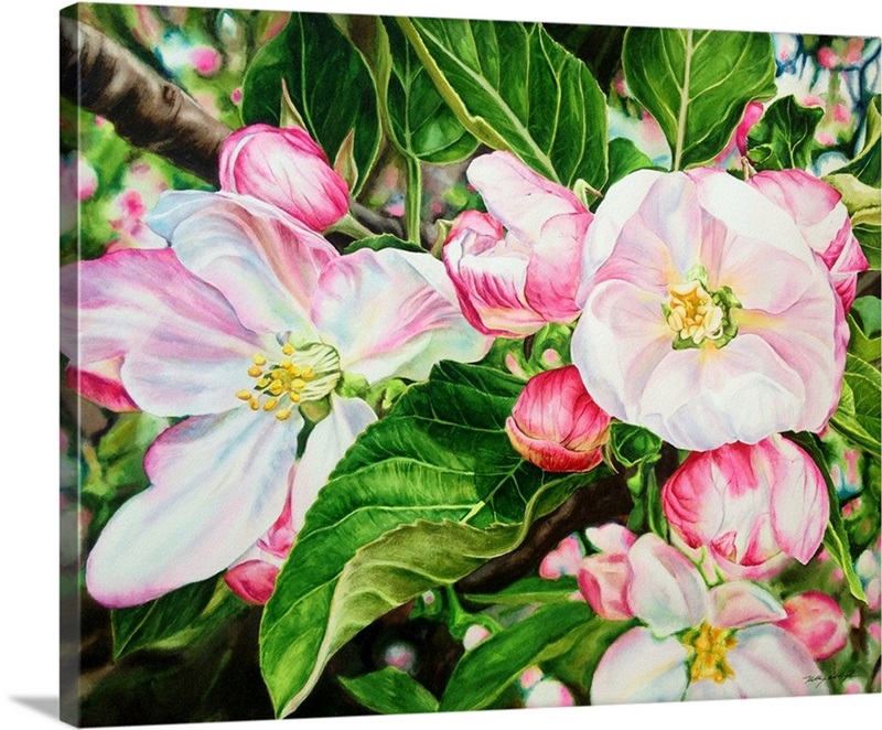 Apple Blossoms Wall Art, Canvas Prints, Framed Prints, Wall Peels