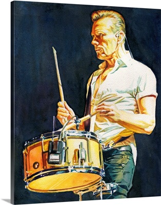 Larry Mullen Jr Drumming