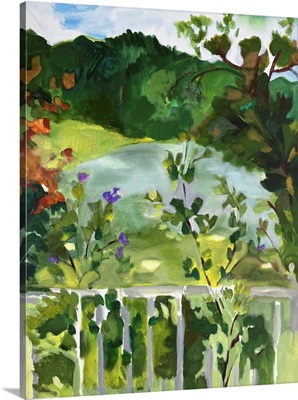 Hibiscus By The Lake