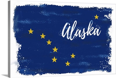 Alaska - State Flag - Watercolor
