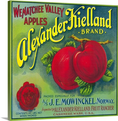 Alexander Kielland Apple Label, Cashmere, WA