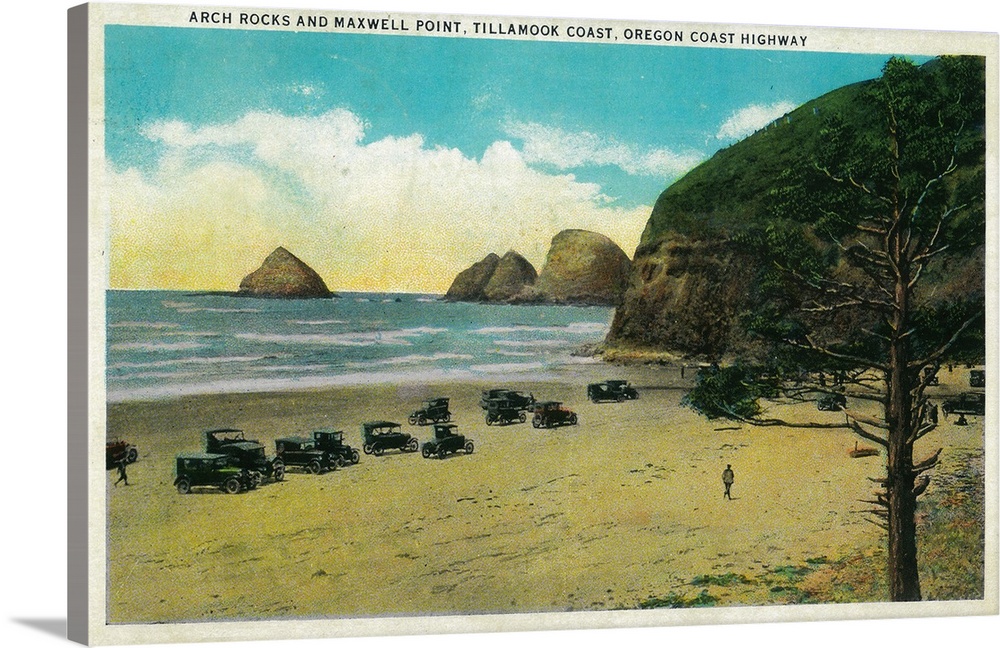 Arch Rocks and Maxwell Point, Tillimook Coast, Oregon Coast