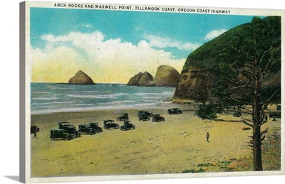 Arch Rocks and Maxwell Point, Tillimook Coast, Oregon Coast