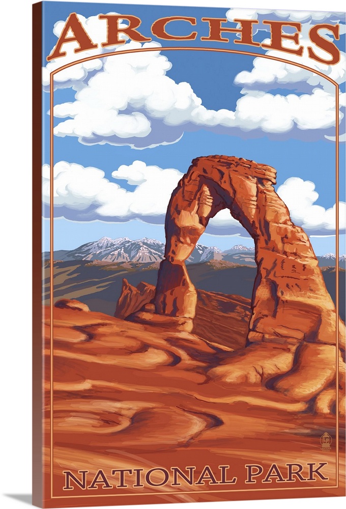 Arches National Park, Utah, Delicate Arch, Day Scene