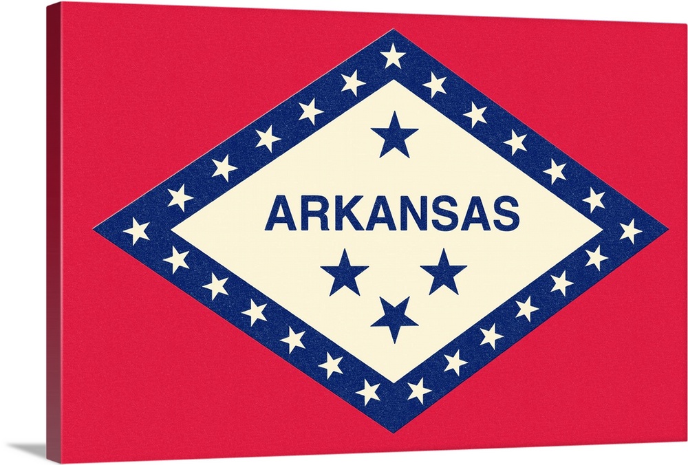 ARKANSAS POSTCARD STATE FLAG A-137 LOT OF 50 