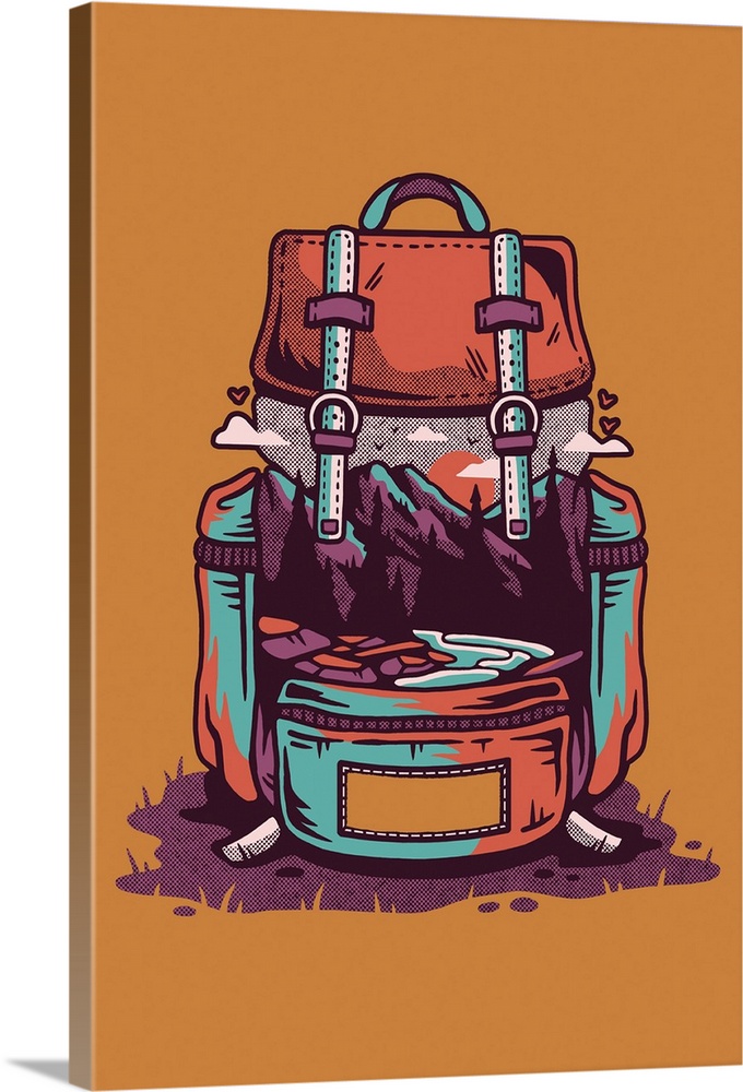Backpack - Orange