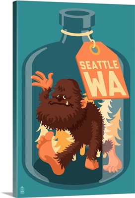 Bigfoot in a Bottle, Seattle, Washington