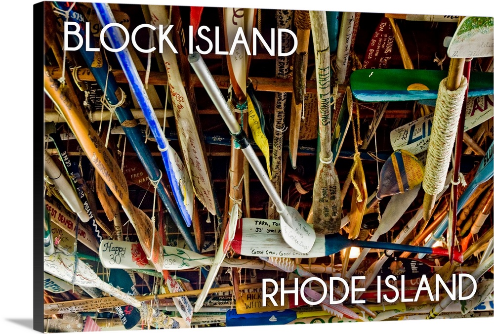 Block Island, Rhode Island, Paddle Photo
