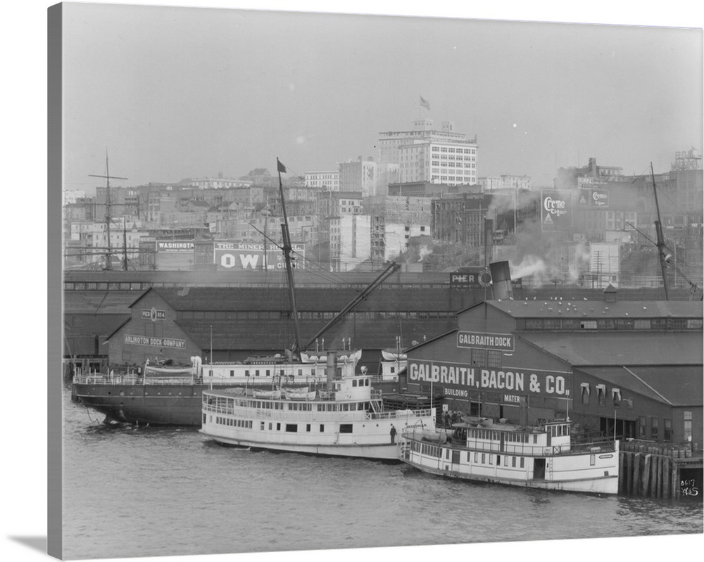 Boats at Galbraith Dock, Seattle, WA