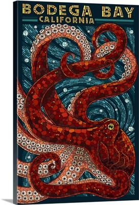 Bodega Bay, California, Octopus Mosaic