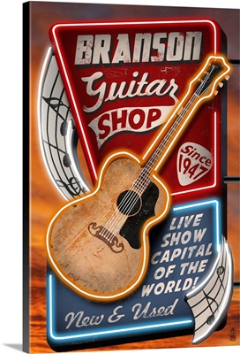 Branson, Missouri, Acoustic Guitar Music Shop