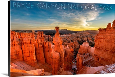 Bryce Canyon National Park, Utah, Thors Hammer Sunrise