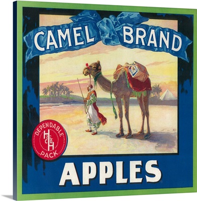 Camel Apple Label, Washington State