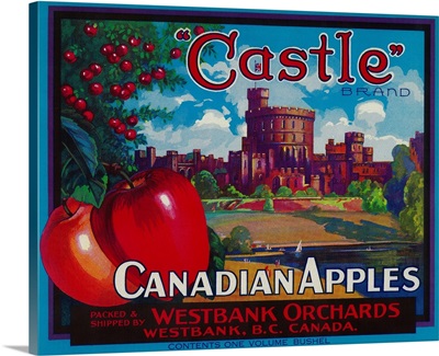 Castle Apple Label, Westbank, British Columbia, Canada