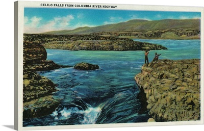 Celilo Falls on the Columbia River, OR