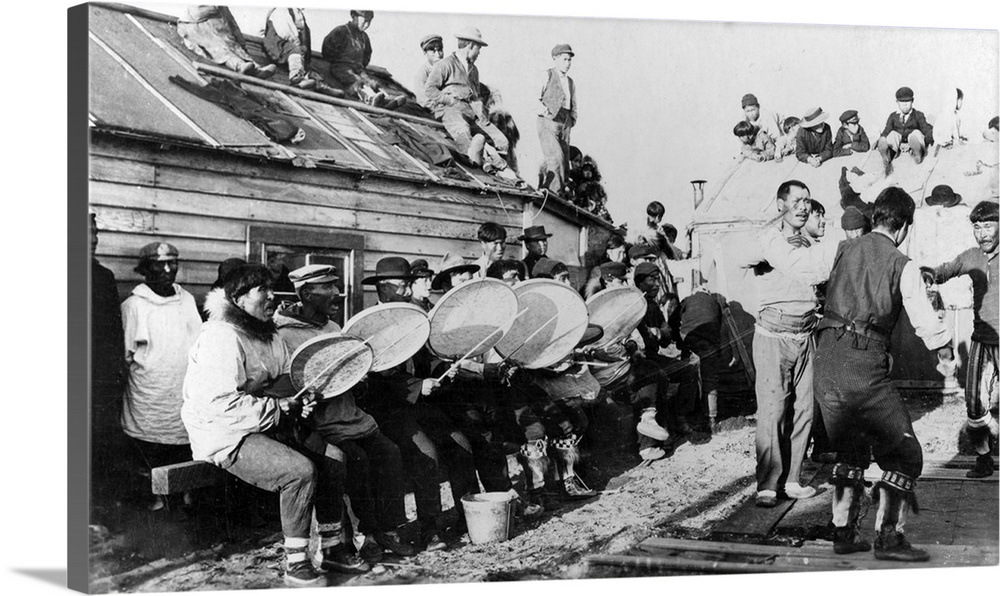 Ceremonial Native Dance in Nome, Alaska