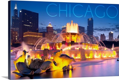 Chicago, Illinois, Buckingham Fountain