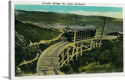 Circular Bridge, Mt. Lowe, CA