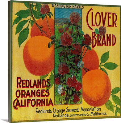 Clover Orange Label, Redlands, CA
