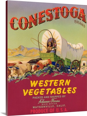 Conestoga Vegetable Label, Watsonville, CA