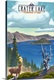 image thumbnail of Crater Lake National Park, Deer In Nature: Retro Travel Poster