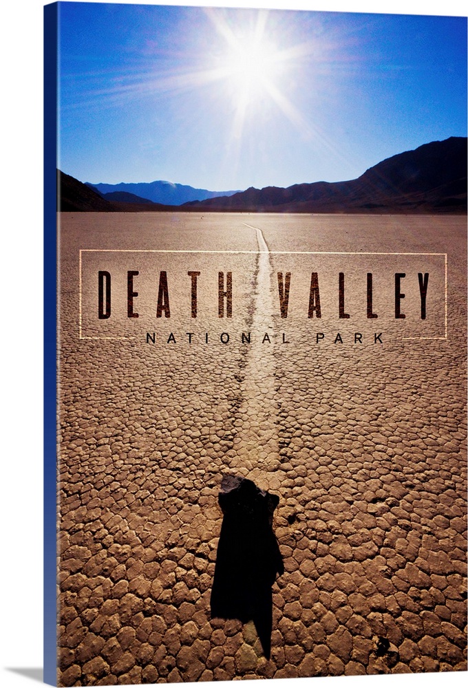Death Valley National Park, Racetrack Playa: Travel Poster