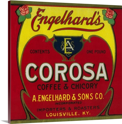 Engelhard's Coffee Label, Louisville, KY