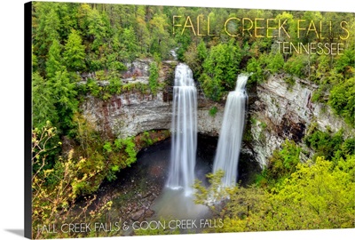Fall Creek Falls State Park, Tennessee, Fall Creek and Coon Creek Falls