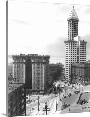 Frye Hotel and Smith Tower, Seattle, WA