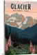 image thumbnail of Glacier National Park, Bear and Cubs: Retro Travel Poster