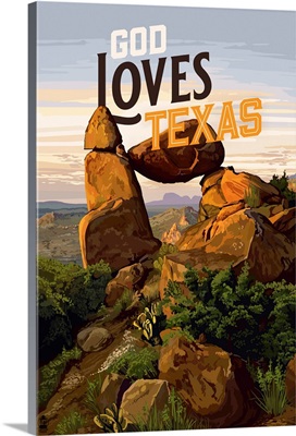God Loves Texas - Big Bend National Park
