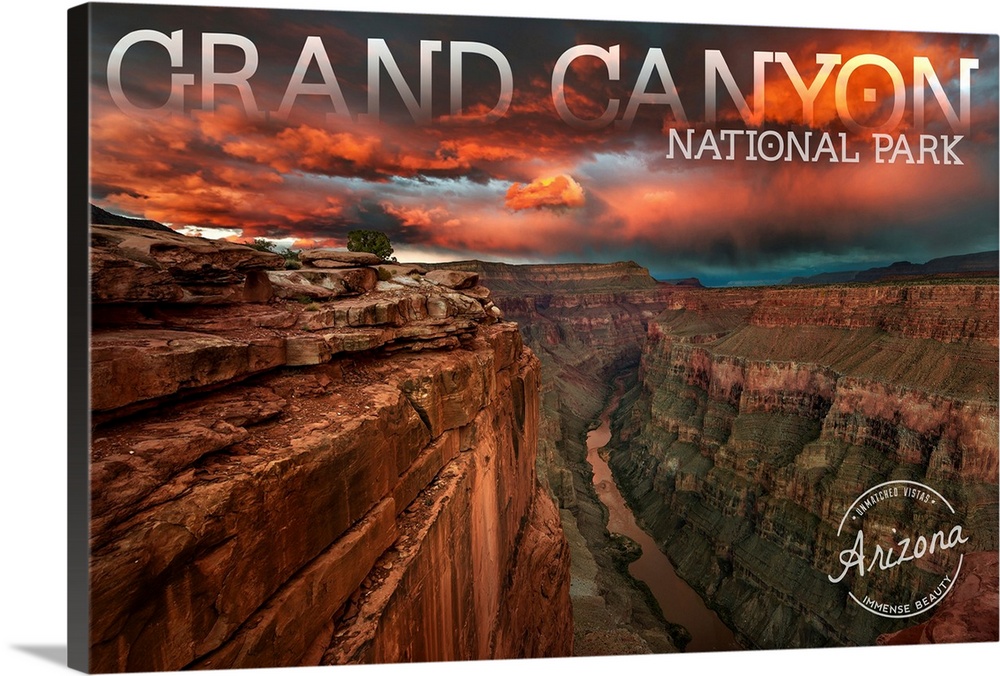 Grand Canyon National Park, Immense Beauty: Travel Poster