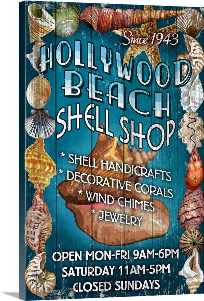 Hollywood Beach, Florida, Shell Shop