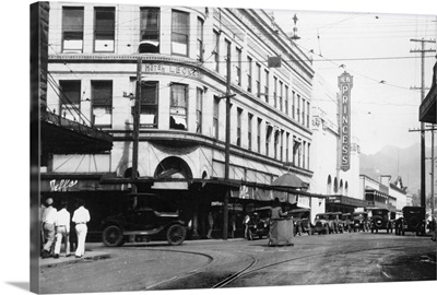 Honolulu, Hawaii City, View of Fort Street